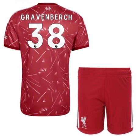 Liverpool Gravenberch 38 Børn Hjemme 2026-27 - Fodboldtrøjer (S/S) Liverpool Gravenberch 38 Børn Hjemme 2026-27 - Fodboldtrøjer (S/S)