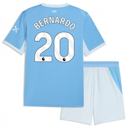 Manchester City Bernardo 20 Børn Hjemme 2026-27 - Fodboldtrøjer (S/S) Manchester City Bernardo 20 Børn Hjemme 2026-27 - Fodboldtrøjer (S/S)