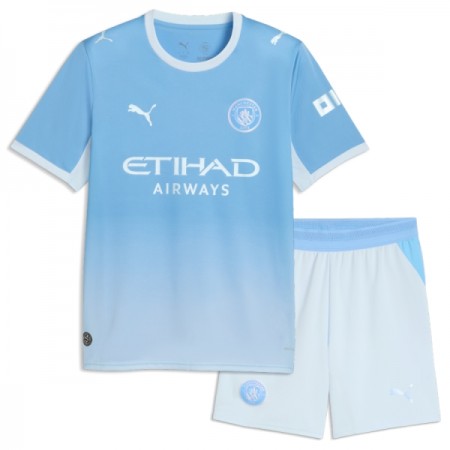 Manchester City Børn Hjemme 2026-27 - Fodboldtrøjer (S/S)