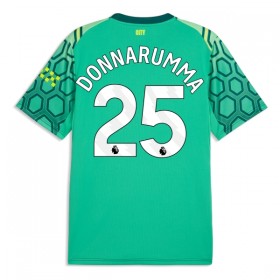 Manchester City Donnarumma 25 Målmand Hjemme 2026-27 Grøn - Fodboldtrøjer (S/S)