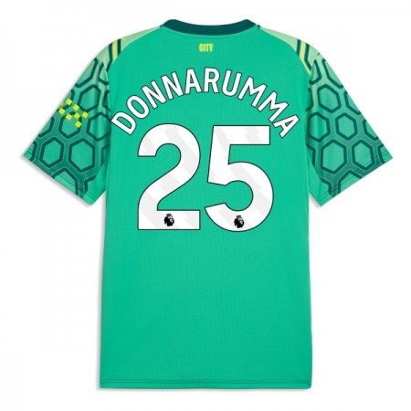 Manchester City Donnarumma 25 Målmand Hjemme 2026-27 Grøn - Fodboldtrøjer (S/S) Manchester City Donnarumma 25 Målmand Hjemme 2026-27 Grøn - Fodboldtrøjer (S/S)