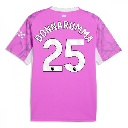 Manchester City Donnarumma 25 Målmand Udebane 2026-27 Pink - Fodboldtrøjer (S/S)