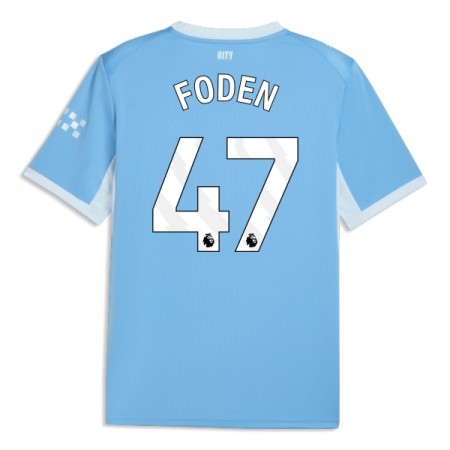 Manchester City Foden 47 Hjemme 2026-27 - Fodboldtrøjer (S/S)