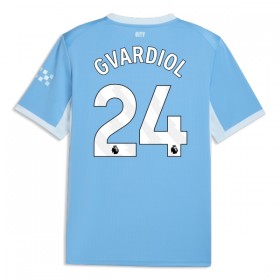Manchester City Gvardiol 24 Hjemme 2026-27 - Fodboldtrøjer (S/S)
