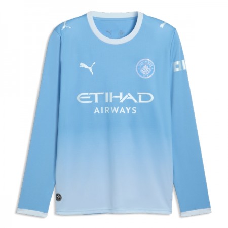 Manchester City Hjemme 2026-27 - Fodboldtrøjer (L/S)