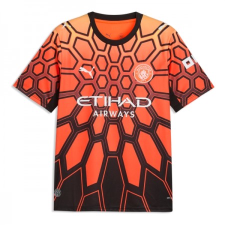 Manchester City Målmand Tredje 2026-27 Orange - Fodboldtrøjer (S/S) Manchester City Målmand Tredje 2026-27 Orange - Fodboldtrøjer (S/S)