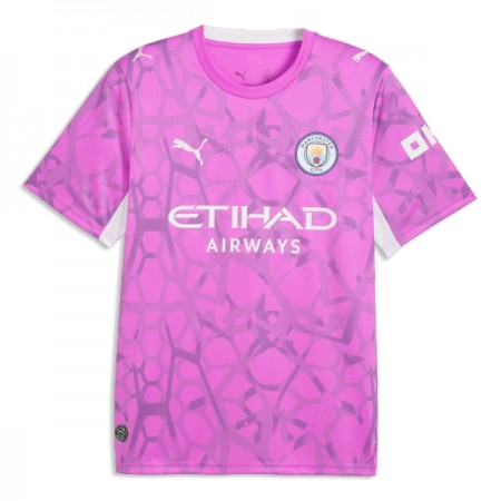 Manchester City Målmand Udebane 2026-27 Pink - Fodboldtrøjer (S/S)