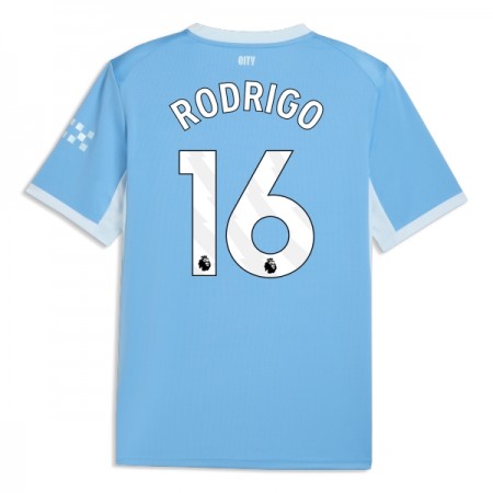 Manchester City Rodrigo 16 Hjemme 2026-27 - Fodboldtrøjer (S/S)