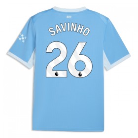Manchester City Savinho 26 Hjemme 2026-27 - Fodboldtrøjer (S/S)