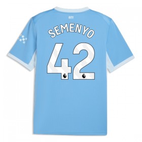 Manchester City Semenyo 42 Hjemme 2026-27 - Fodboldtrøjer (S/S)