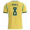Brasilien Bruno Guimaraes 8 Hjemme VM 2026 - Fodboldtrøjer (S/S) Brasilien Bruno Guimaraes 8 Hjemme VM 2026 - Fodboldtrøjer (S/S)