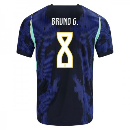 Brasilien Bruno Guimaraes 8 Udebane VM 2026 - Fodboldtrøjer (S/S) Brasilien Bruno Guimaraes 8 Udebane VM 2026 - Fodboldtrøjer (S/S)