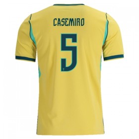 Brasilien Casemiro 5 Hjemme VM 2026 - Fodboldtrøjer (S/S)