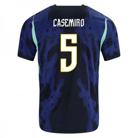 Brasilien Casemiro 5 Udebane VM 2026 - Fodboldtrøjer (S/S) Brasilien Casemiro 5 Udebane VM 2026 - Fodboldtrøjer (S/S)