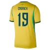 Brasilien Endrick 19 Hjemme VM 2026 - Fodboldtrøjer (S/S) Brasilien Endrick 19 Hjemme VM 2026 - Fodboldtrøjer (S/S)