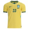 Brasilien Estevao 20 Hjemme VM 2026 - Fodboldtrøjer (S/S)