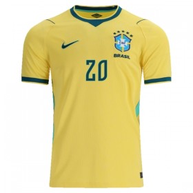 Brasilien Estevao 20 Hjemme VM 2026 - Fodboldtrøjer (S/S)