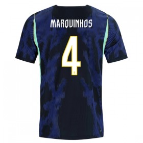 Brasilien Marquinhos 4 Udebane VM 2026 - Fodboldtrøjer (S/S)