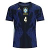 Brasilien Marquinhos 4 Udebane VM 2026 - Fodboldtrøjer (S/S)