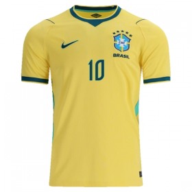 Brasilien Pele 10 Børn Hjemme VM 2026 - Fodboldtrøjer (S/S)