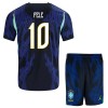 Brasilien Pele 10 Børn Udebane VM 2026 - Fodboldtrøjer (S/S) Brasilien Pele 10 Børn Udebane VM 2026 - Fodboldtrøjer (S/S)