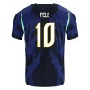 Brasilien Pele 10 Udebane VM 2026 - Fodboldtrøjer (S/S) Brasilien Pele 10 Udebane VM 2026 - Fodboldtrøjer (S/S)