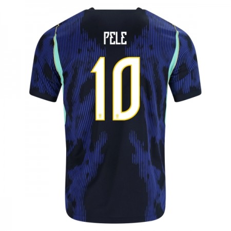 Brasilien Pele 10 Udebane VM 2026 - Fodboldtrøjer (S/S) Brasilien Pele 10 Udebane VM 2026 - Fodboldtrøjer (S/S)