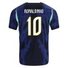 Brasilien Ronaldinho 10 Børn Udebane VM 2026 - Fodboldtrøjer (S/S)