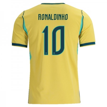 Brasilien Ronaldinho 10 Hjemme VM 2026 - Fodboldtrøjer (S/S)