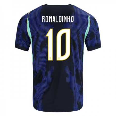 Brasilien Ronaldinho 10 Udebane VM 2026 - Fodboldtrøjer (S/S) Brasilien Ronaldinho 10 Udebane VM 2026 - Fodboldtrøjer (S/S)