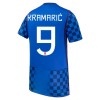 Kroatien Kramaric 9 Udebane VM 2026 - Fodboldtrøjer (S/S)