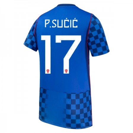 Kroatien P. Sucic 17 Udebane VM 2026 - Fodboldtrøjer (S/S) Kroatien P. Sucic 17 Udebane VM 2026 - Fodboldtrøjer (S/S)