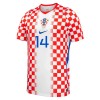 Kroatien Perišić 14 Børn Hjemme VM 2026 - Fodboldtrøjer (S/S)