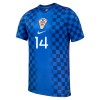 Kroatien Perišić 14 Børn Udebane VM 2026 - Fodboldtrøjer (S/S)