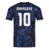 Argentina Maradona 10 Børn Udebane VM 2026 - Fodboldtrøjer (S/S)