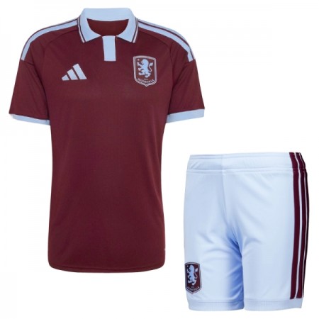 Aston Villa Børn Hjemme 2026-27 - Fodboldtrøjer (S/S)