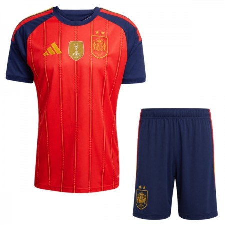 Spanien 2 Stars Børn Hjemme VM 2026 - Fodboldtrøjer (S/S)