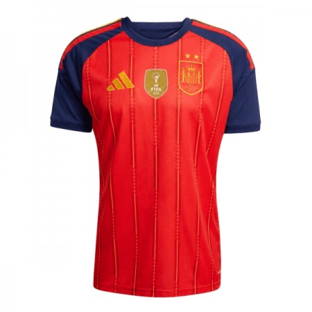 Spanien 2 Stars Hjemme VM 2026 - Fodboldtrøjer (S/S) Spanien 2 Stars Hjemme VM 2026 - Fodboldtrøjer (S/S)