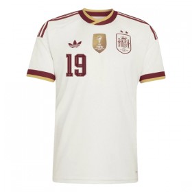 Spanien 2 Stars Lamine Yamal 19 Børn Udebane VM 2026 - Fodboldtrøjer (S/S)