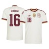Spanien 2 Stars Rodrigo 16 Udebane VM 2026 - Fodboldtrøjer (S/S) Spanien 2 Stars Rodrigo 16 Udebane VM 2026 - Fodboldtrøjer (S/S)