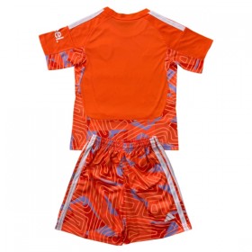 Arsenal Målmand Børn 2026-27 Orange - Fodboldtrøjer (S/S)