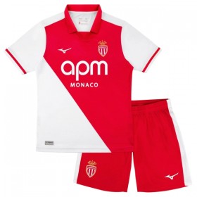 AS Monaco Børn Hjemme 2026-27 - Fodboldtrøjer (S/S)