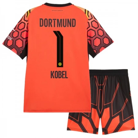 Borussia Dortmund Kobel 1 Målmand Børn Hjemme 2026-27 Orange - Fodboldtrøjer (S/S) Borussia Dortmund Kobel 1 Målmand Børn Hjemme 2026-27 Orange - Fodboldtrøjer (S/S)