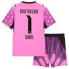 Borussia Dortmund Kobel 1 Målmand Børn Udebane 2026-27 Pink - Fodboldtrøjer (S/S) Borussia Dortmund Kobel 1 Målmand Børn Udebane 2026-27 Pink - Fodboldtrøjer (S/S)
