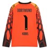 Borussia Dortmund Kobel 1 Målmand Hjemme 2026-27 Orange - Fodboldtrøjer (L/S) Borussia Dortmund Kobel 1 Målmand Hjemme 2026-27 Orange - Fodboldtrøjer (L/S)