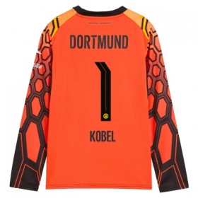 Borussia Dortmund Kobel 1 Målmand Hjemme 2026-27 Orange - Fodboldtrøjer (L/S)