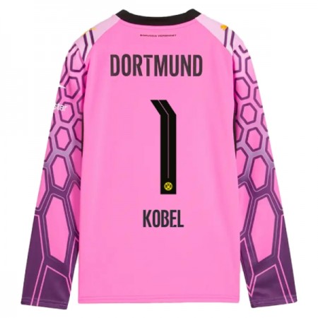 Borussia Dortmund Kobel 1 Målmand Udebane 2026-27 Pink - Fodboldtrøjer (L/S) Borussia Dortmund Kobel 1 Målmand Udebane 2026-27 Pink - Fodboldtrøjer (L/S)