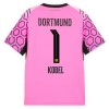 Borussia Dortmund Kobel 1 Målmand Udebane 2026-27 Pink - Fodboldtrøjer (S/S) Borussia Dortmund Kobel 1 Målmand Udebane 2026-27 Pink - Fodboldtrøjer (S/S)