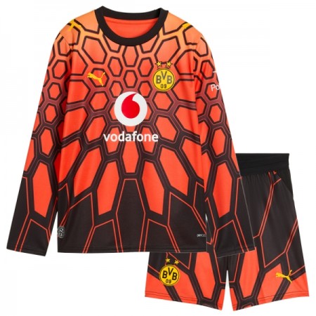 Borussia Dortmund Målmand Børn Hjemme 2026-27 Orange - Fodboldtrøjer (L/S) Borussia Dortmund Målmand Børn Hjemme 2026-27 Orange - Fodboldtrøjer (L/S)