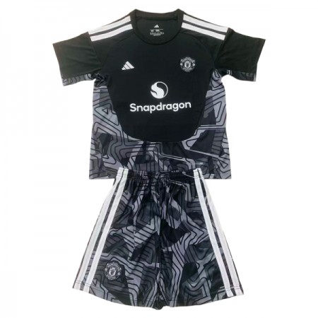Manchester United Målmand Børn 2026-27 Sort - Fodboldtrøjer (S/S) Manchester United Målmand Børn 2026-27 Sort - Fodboldtrøjer (S/S)